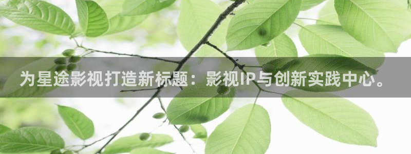 奇优影院2020电视剧：为星途影视打造新标题：影视IP与创新实践中心。