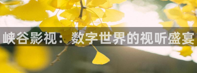奇优影院手机高清：峡谷影视：数字世界的视听盛宴